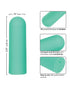 LoveLine Luvie AirTapTech Rechargeable Vibrator Waterproof Blue