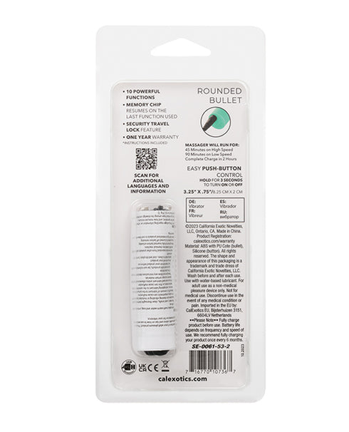 LoveLine MicroBoost Massager Silicone Green