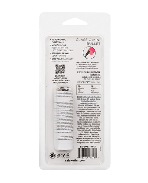 LoveLine MicroBoost Massager Silicone Pink
