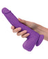 PUMPED Vibrobator Masturbator Negative Pressure Suction Vibration Metallic Blue