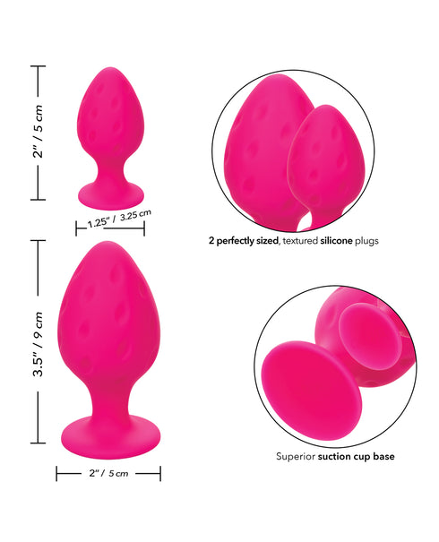 Prowler RED Weighted Butt Plug Black Small