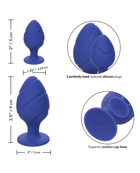 Prowler RED Weighted Butt Plug Black Medium