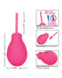 LoveLine Wave C-shape Vibe Waterproof Remote Pink
