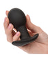 RealRock Wireless Rechargeable Remote Control LED Vibrating 6 in. Dildo Clear