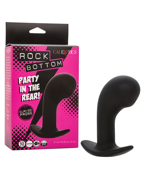 RealRock Wireless Rechargeable Remote Control LED Vibrating 7 in. Dildo Clear
