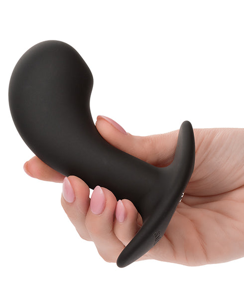 RealRock Wireless Rechargeable Remote Control LED Vibrating 7 in. Dildo Clear