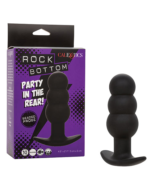 RealRock Wireless Rechargeable Remote Control LED Vibrating 8 in. Dildo Clear