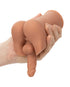 Magic Silk Sweetums Open Back Panty Cinnamon Buns L/XL