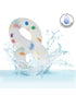 Male Power The Matchmaker Jock with Front Condom Pouch Rainbow L/XL