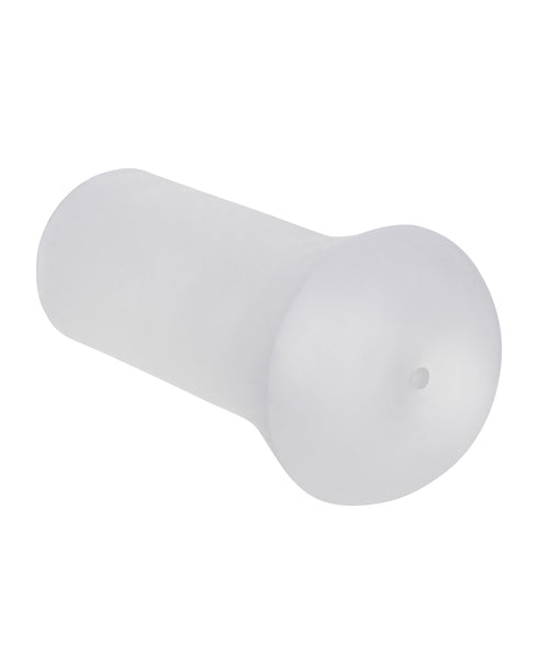 Cotton Candy Dirty Talk Fuck Me 8 in. Silicone Dildo