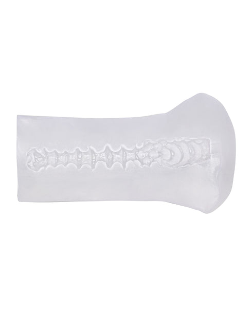 Cotton Candy Dirty Talk Fuck Me 8 in. Silicone Dildo