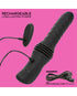 VIVE Fiore Rechargeable G-Spot Air Wave and Tapping Flared Clit Stimulator Green
