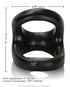 Prowler RED Wetlook Assless Jock Strap Black L