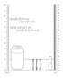 Shaft Model N 9.5 in. Liquid Silicone Dong with Balls Black