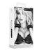 Prowler Lace Garter Set Red 2XL