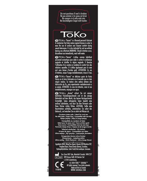 Sensuva Jelly Water-Based Personal Lubricant 4 oz. Bottle