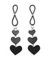 Nexus Forge Adjustable Silicone Cock and Ball Lasso Ring Black