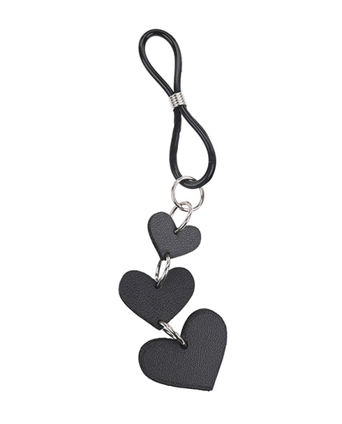 Nexus Forge Adjustable Silicone Cock and Ball Lasso Ring Black