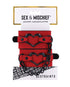 SpareParts Tomboi Nylon Briefs Harness Red/Black Size XXS
