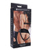 Rouge Short Suede Flogger Leather Handle Black/Red