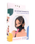 Dreamgirl Stretch Mesh Bustier with Removable Feather Trim and G-String Set Black XL