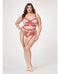 b-Vibe Slipskin Dildo 8 in. Curved Mocha Tester