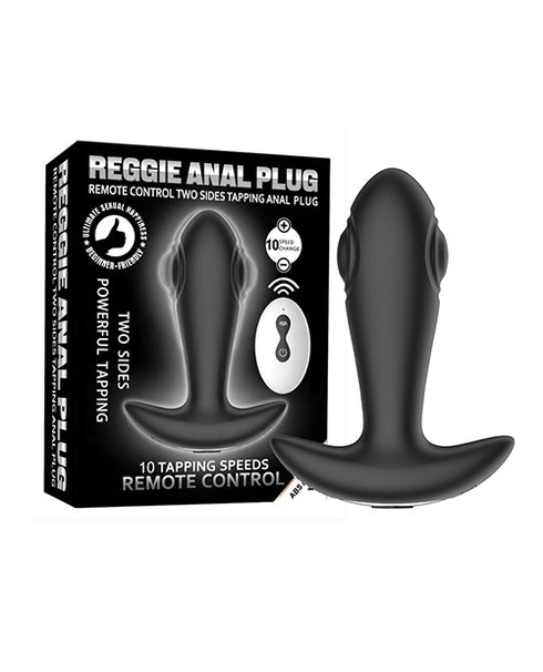 LEVELZ Bulb with Loop Silicone Prostate Massager Small Black