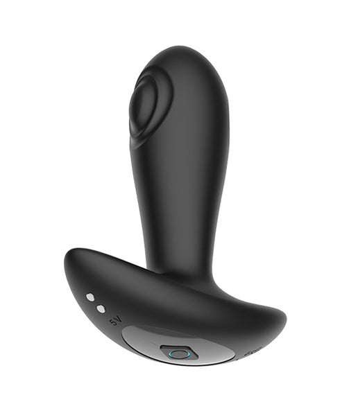 LEVELZ Bulb with Loop Silicone Prostate Massager Small Black