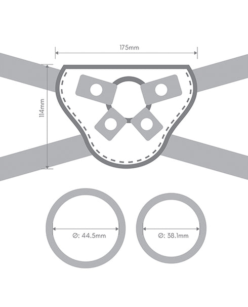 Male Power Cock Pit Net Cock Ring Thong Bur SM
