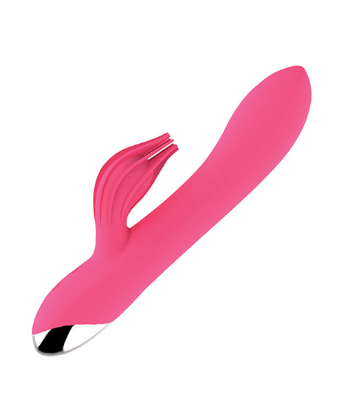 Crystal Jellies 9.5 in. Realistic Cock with Balls Rainbow