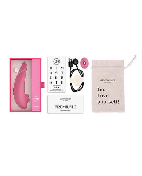 Womanizer Premium 2 - Raspberry