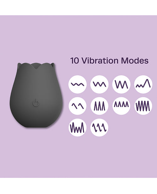 ROMP Hype Rechargeable Silicone G-Spot Vibrator Red Tester