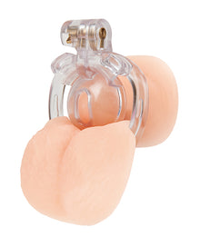 Strap-On-Me Bendable Dual-Density Silicone Suction Cup Dildo Purple M