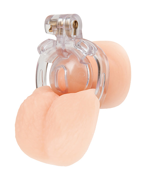 Strap-On-Me Bendable Dual-Density Silicone Suction Cup Dildo Purple M