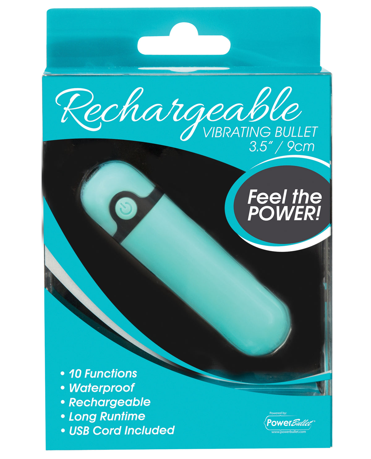 Selopa Blue Banger Rechargeable Vibrator Silicone Blue