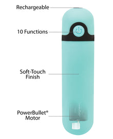 Selopa Blue Banger Rechargeable Vibrator Silicone Blue