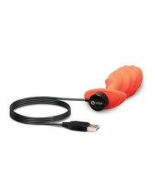 b-Vibe Swirl Texture Plug - Orange