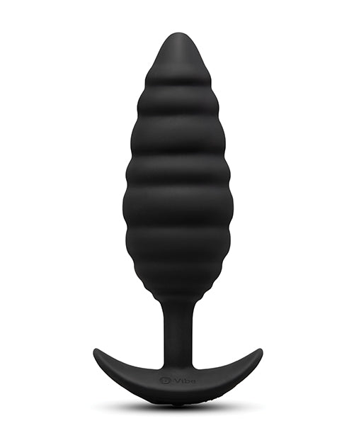 b-Vibe Twist Texture Plug - Black