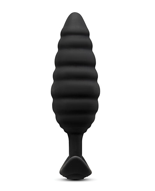b-Vibe Twist Texture Plug - Black