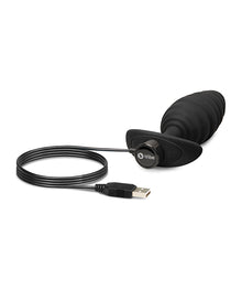 b-Vibe Twist Texture Plug - Black