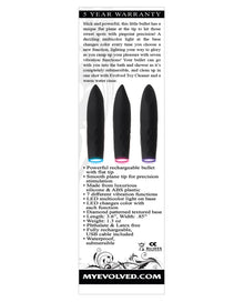 Evolved On the Spot Bullet - Black