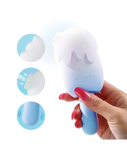 Adam & Eve Eve's Ravishing Rose Tapping Clitoral Stimulator Rainbow