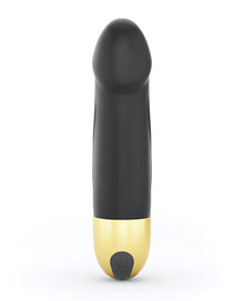 Dorcel Real Vibration S 6" Rechargeable Vibrator 2.0 - Gold