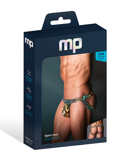 Go Wild Sport Jock - Animal Multi S/M