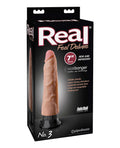 Real Feel Deluxe No. 3 7" Vibe Waterproof - Flesh