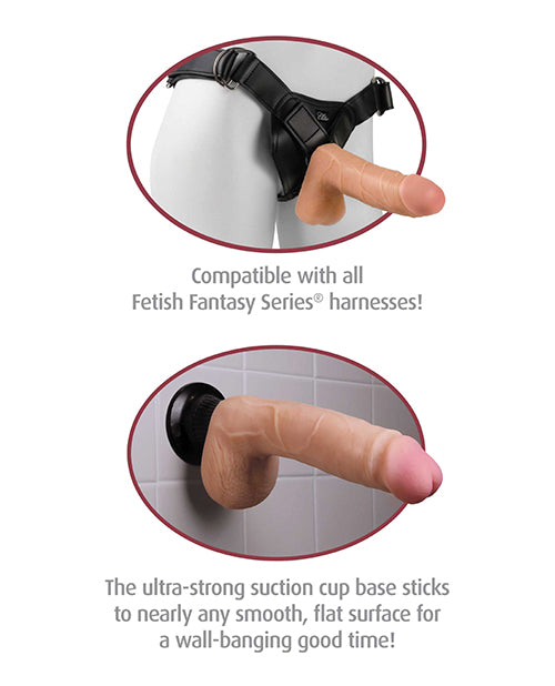 Real Feel Deluxe No. 10 10" Vibe Waterproof - Flesh
