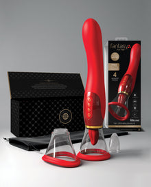 Fantasy For Her Ultimate Pleasure 24K Gold Edition w/Travel Bag Box - Red