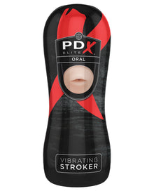 PDX Elite Vibrating Stroker - Oral
