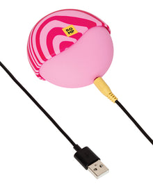 ROMP SPIN Travel Rechargeable Clitoral Stimulator - Pink