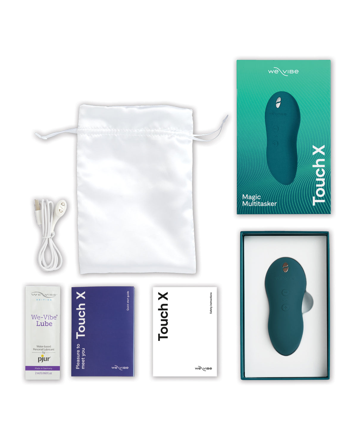 Performance VS4 Pure Premium Silicone Cockrings 3-Pack Set Indigo